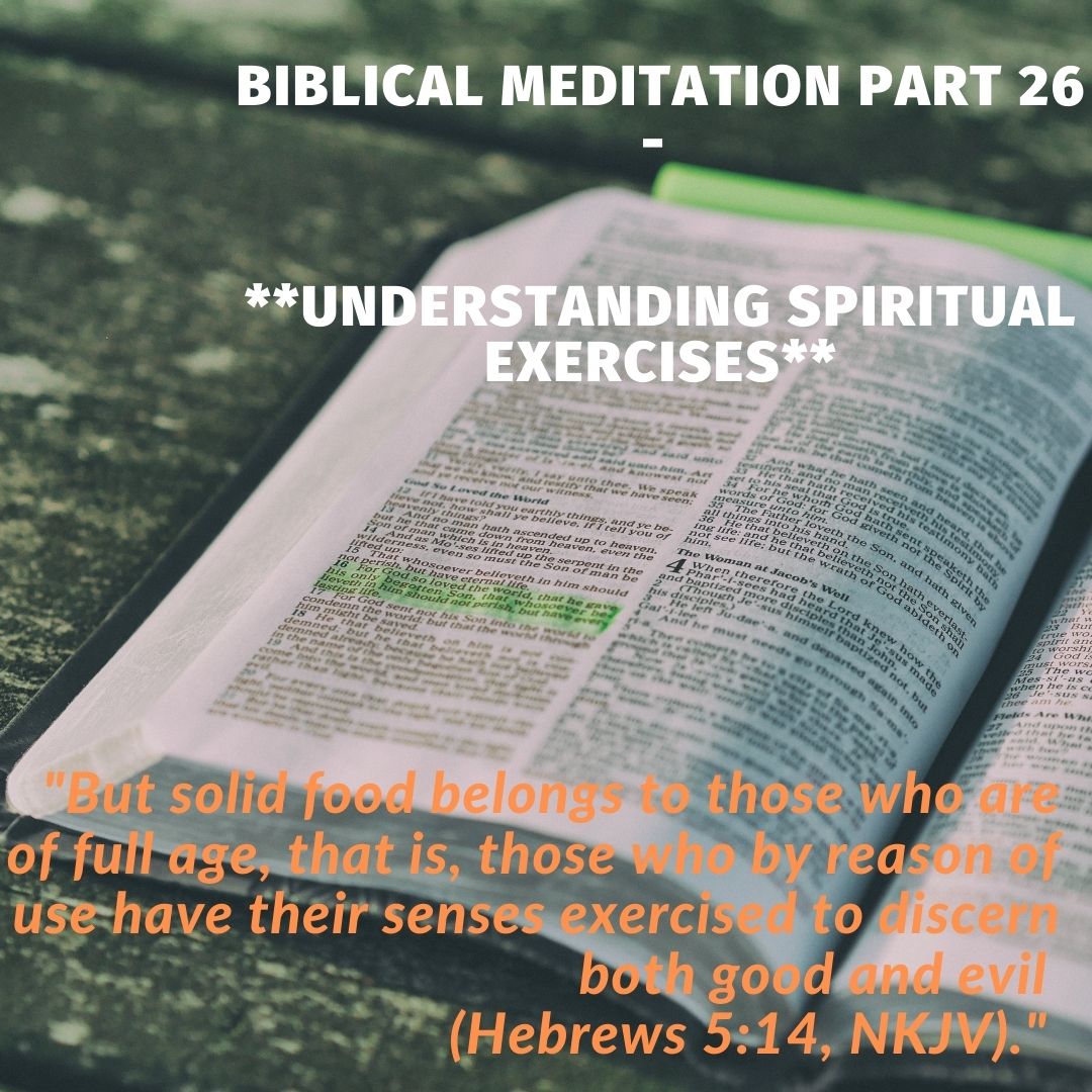 Understanding spiritual exercises