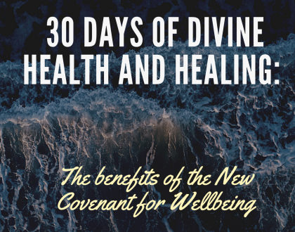 The benefits of the New Covenant for Wellbeing