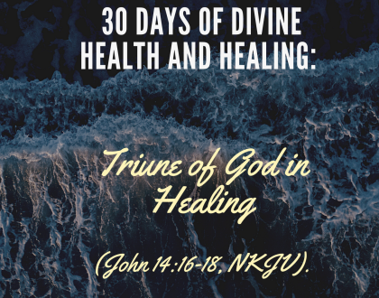 Triune of God in Healing