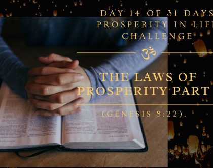 The laws of prosperity part 1