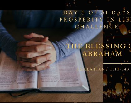 The blessing of Abraham