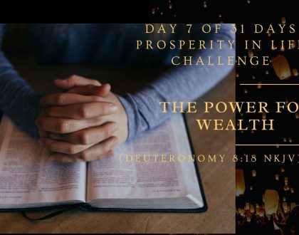 The Power for wealth