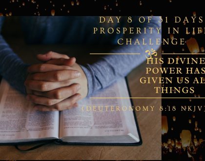 His Divine Power has given us all things