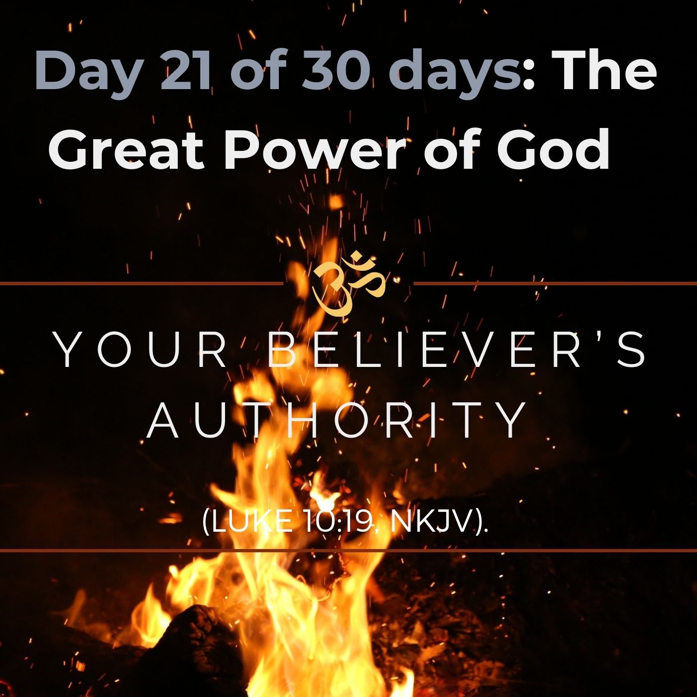 Your believer’s authority