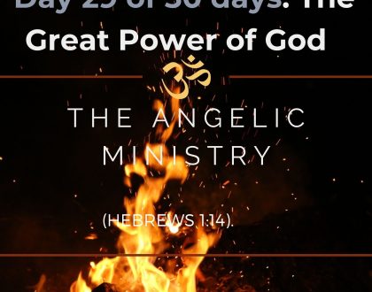 The Angelic Ministry