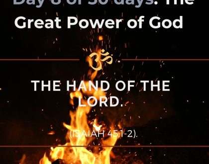 The Hand of the Lord.