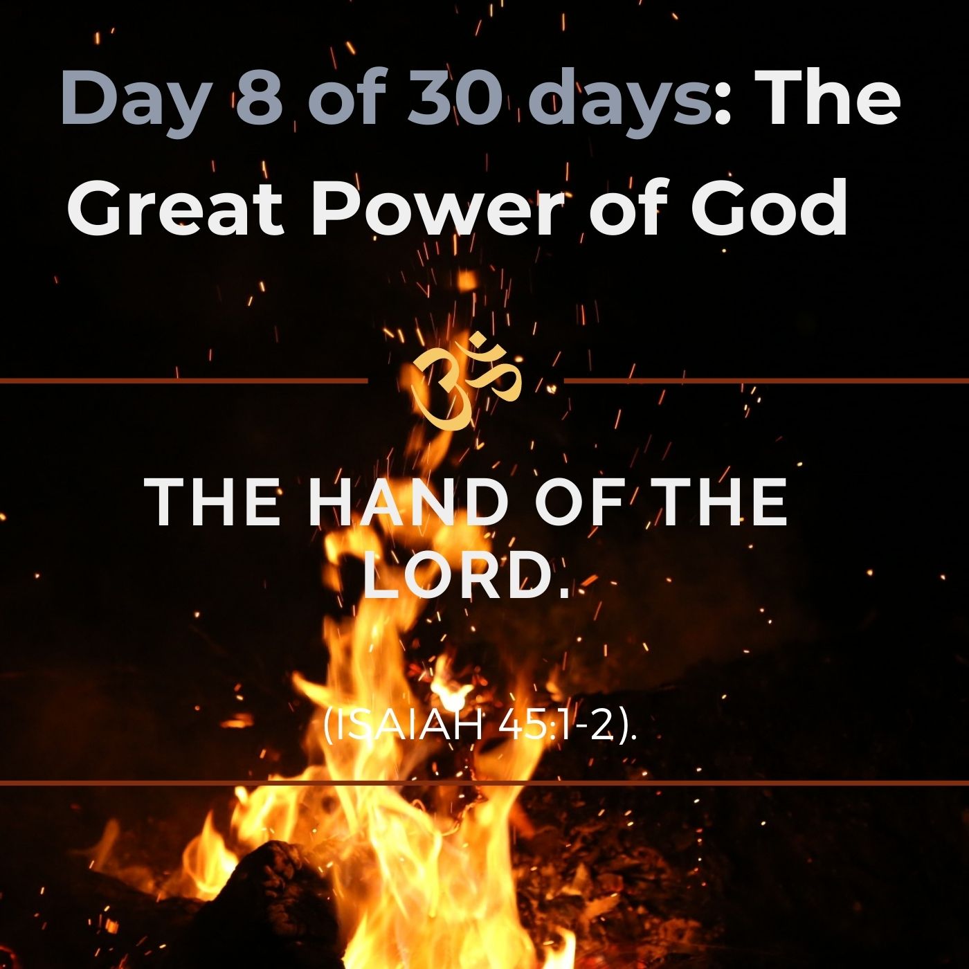 The Hand of the Lord.