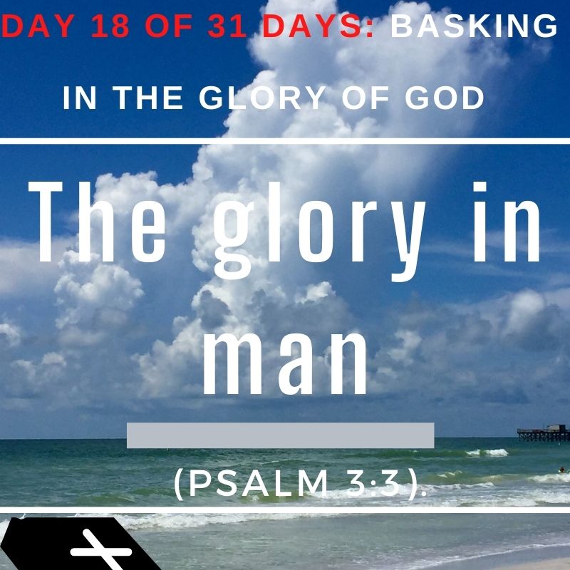 The glory in man