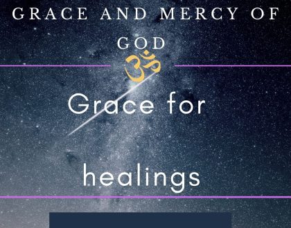 Grace for healings