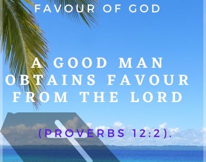 A good man obtains favor from the Lord