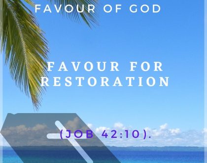 Favour for restoration