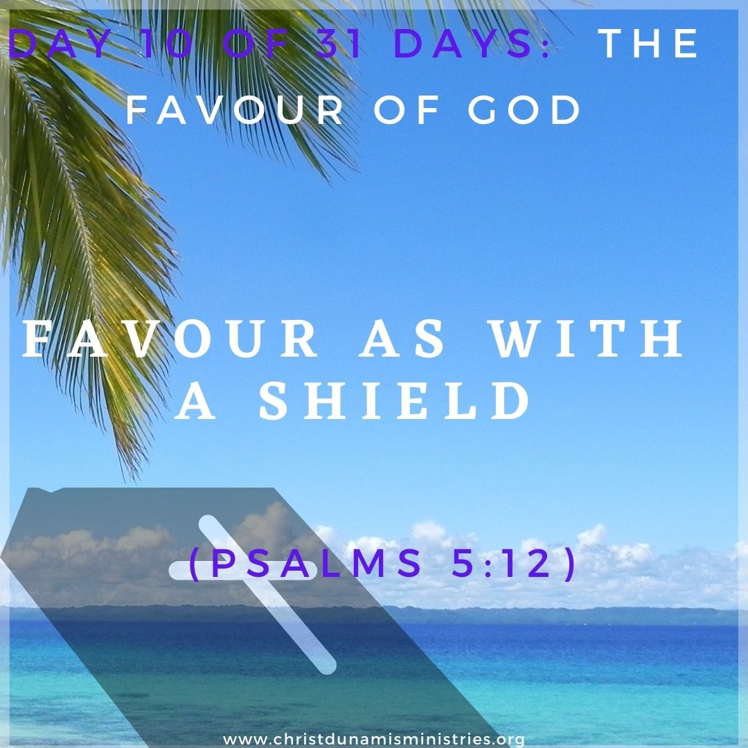 Day 10 of 31 days: The favour of God – Favour as with a shield