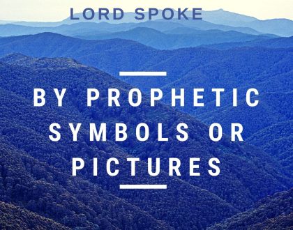 By prophetic symbols or pictures