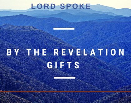 By the Revelation Gifts