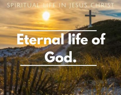 Eternal life of God.