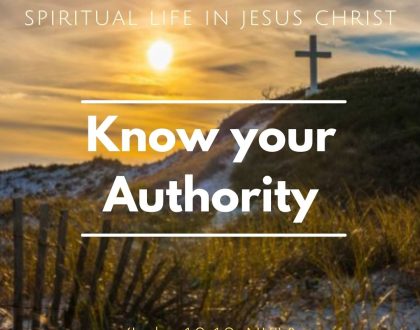 Know your Authority