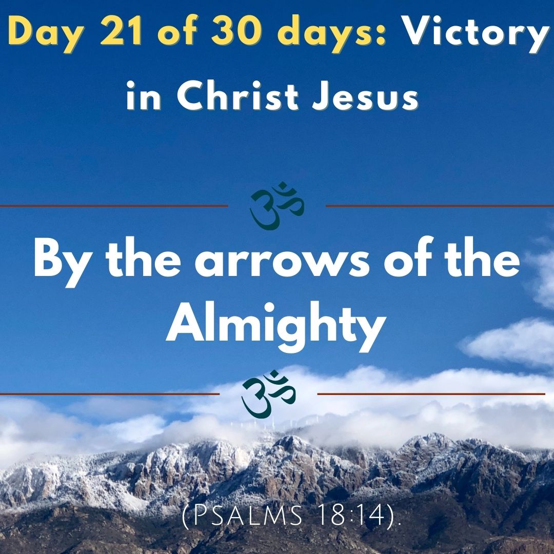 By the arrows of the Almighty