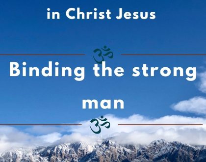 Binding the strong man