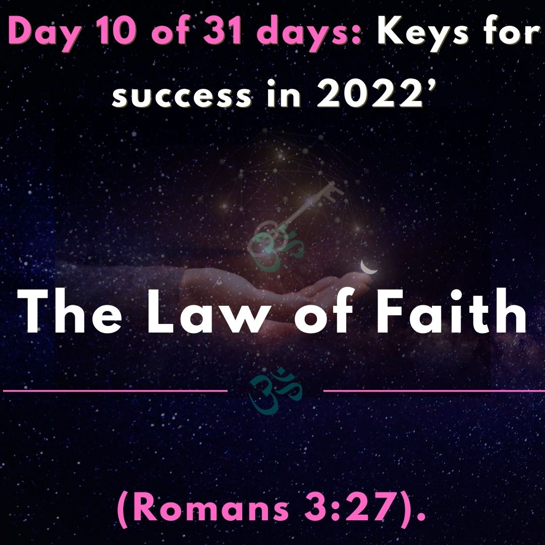 The Law of Faith