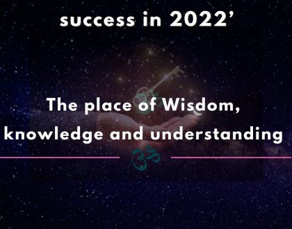 The place of Wisdom, knowledge and understanding