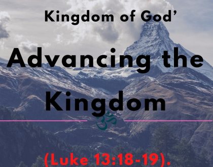 Advancing the Kingdom