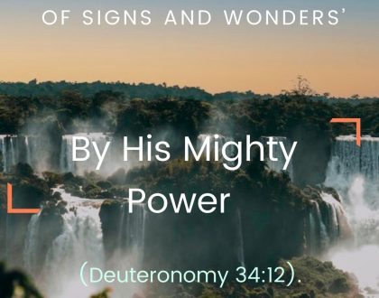 By His Mighty Power