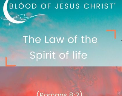 The Law of the Spirit of life