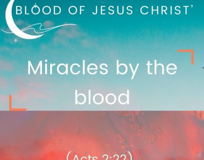 Miracles by the blood