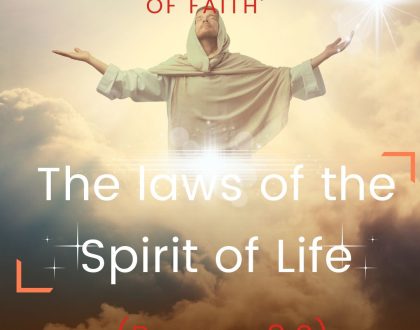 The laws of the Spirit of Life