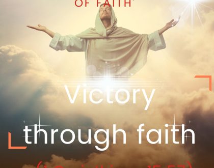 Victory through faith