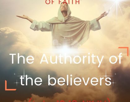 The Authority of the believers