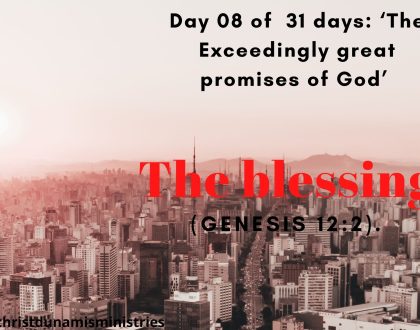 The blessing