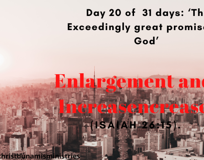 Enlargement and Increase