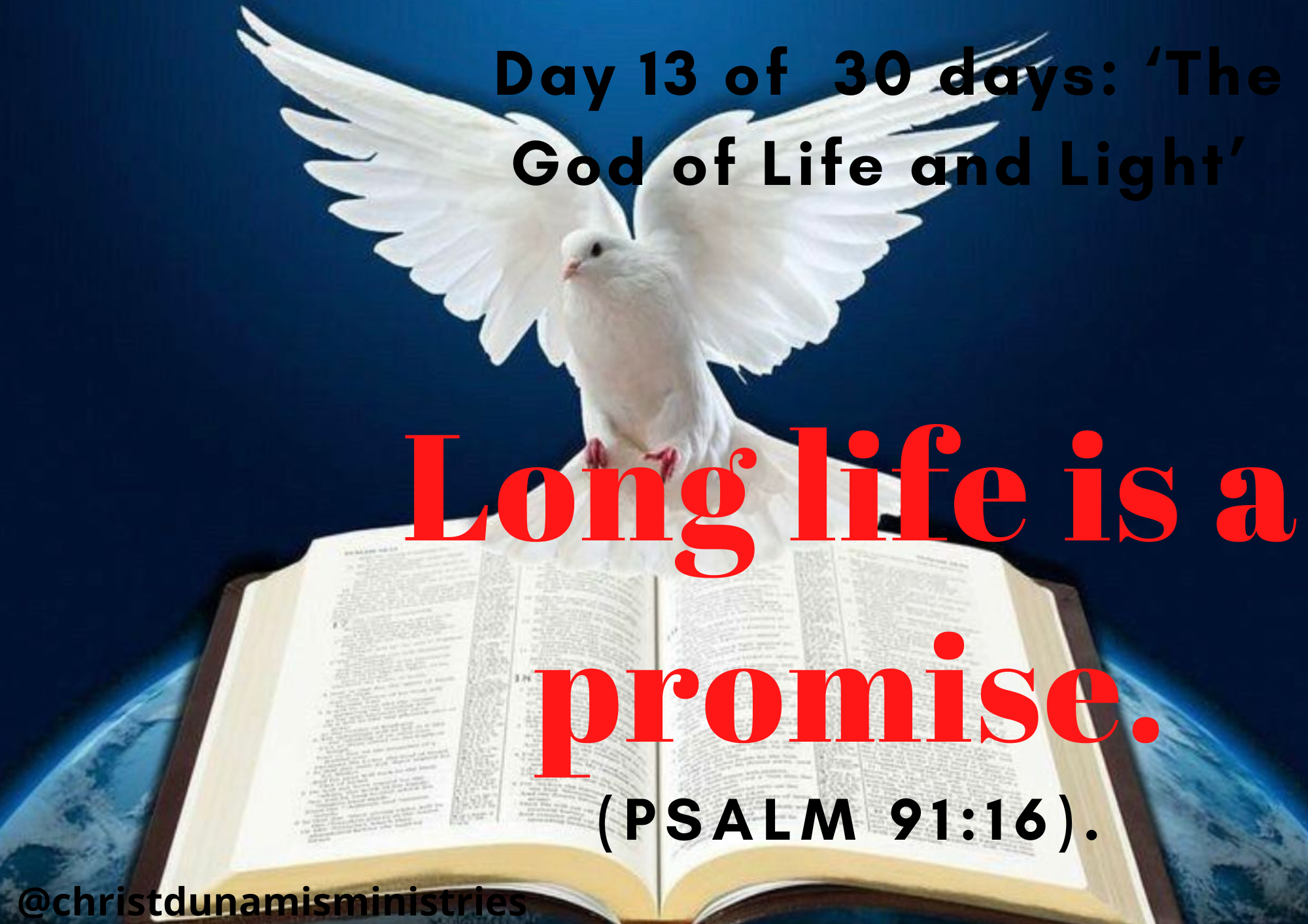 Long life is a promise.