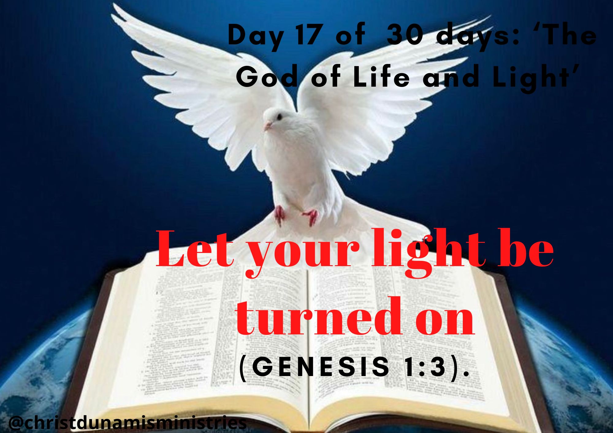 Let your light be turned on