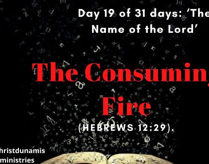 Praying all prayers and supplication in the Spirit.