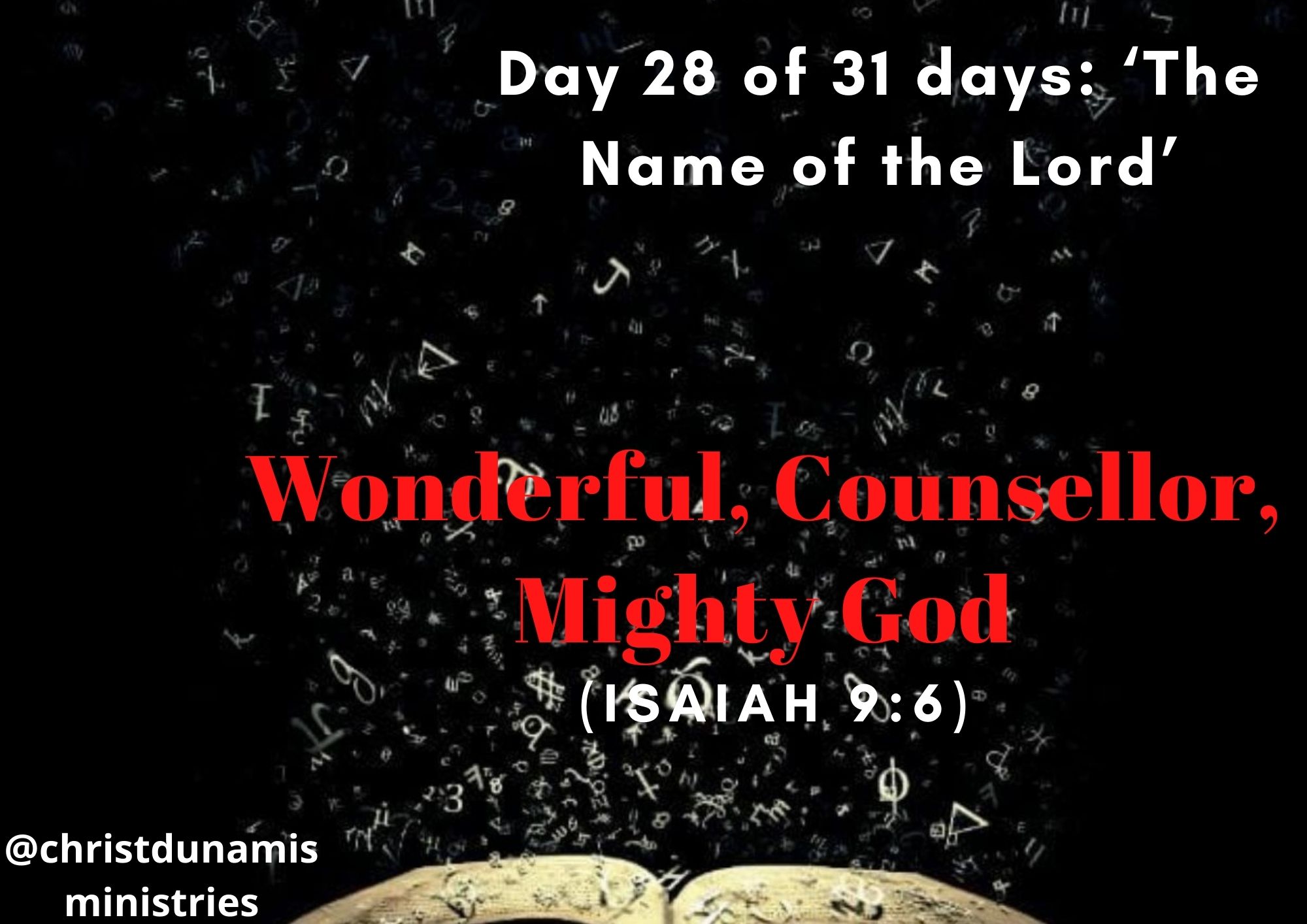 Wonderful, Counselor, Mighty GodWonderful, Counselor, Mighty God