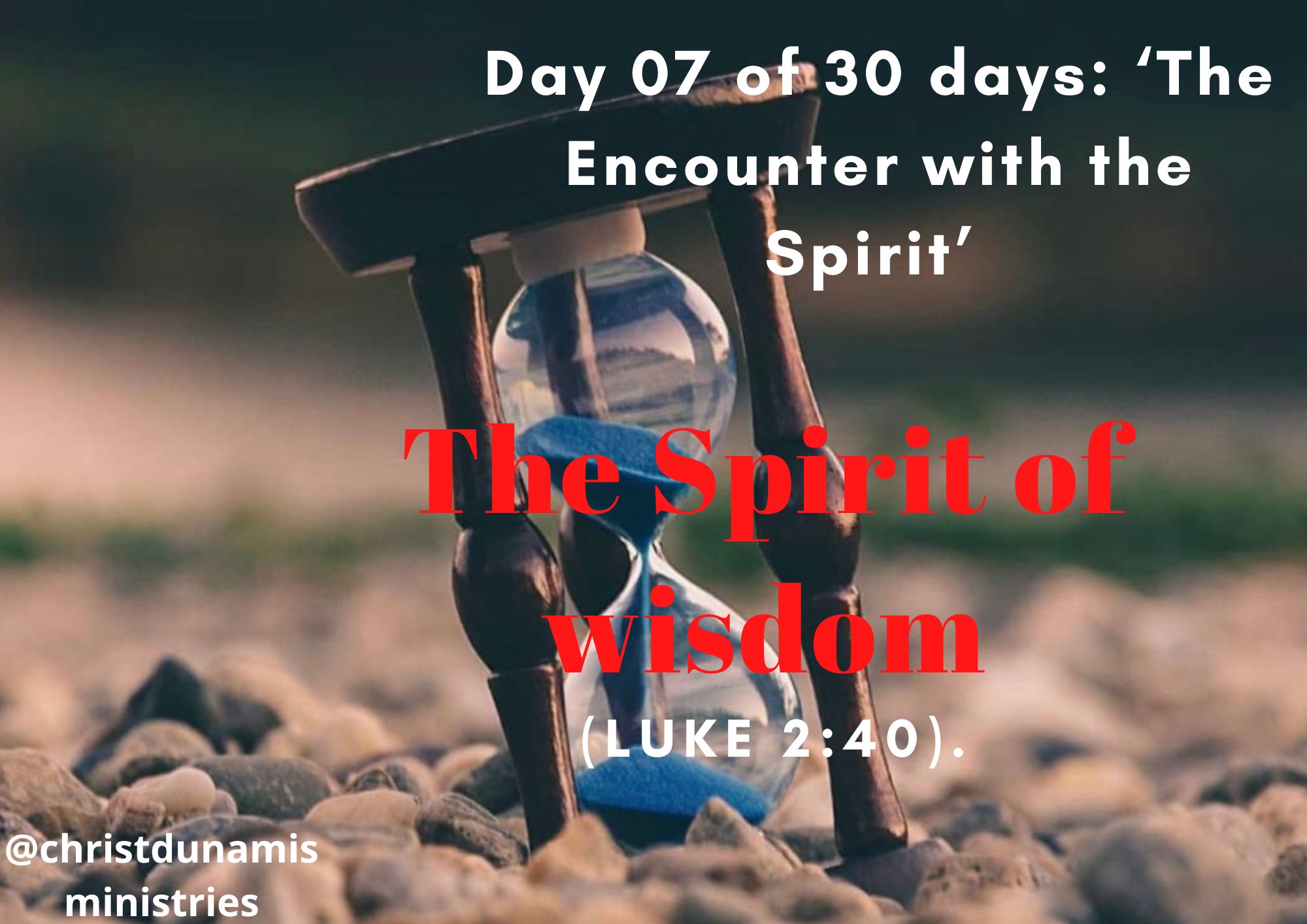 The Spirit of wisdom