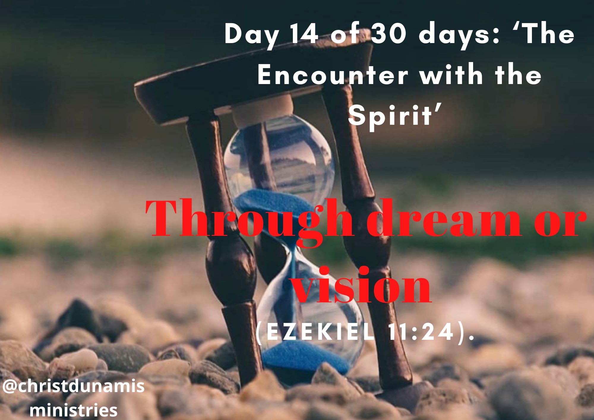 Through dream or vision