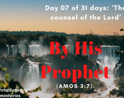By His Prophet
