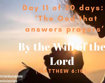 By the Will of the Lord