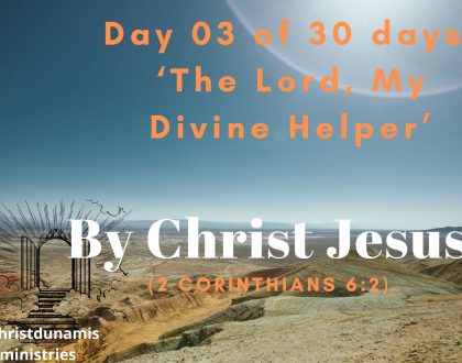 By Christ