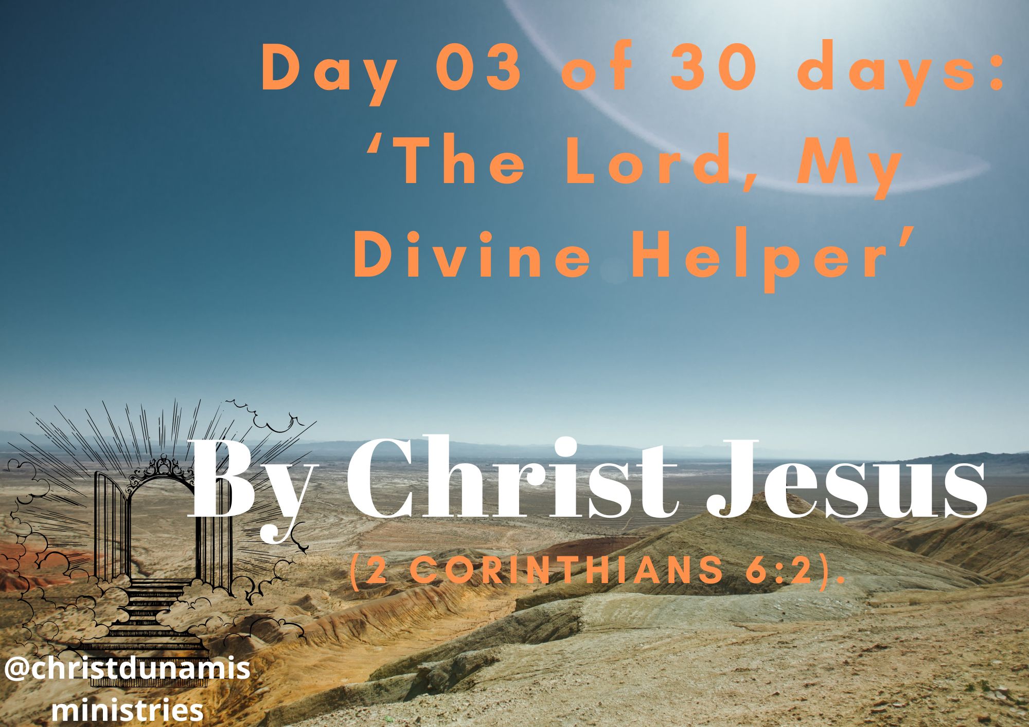 By Christ