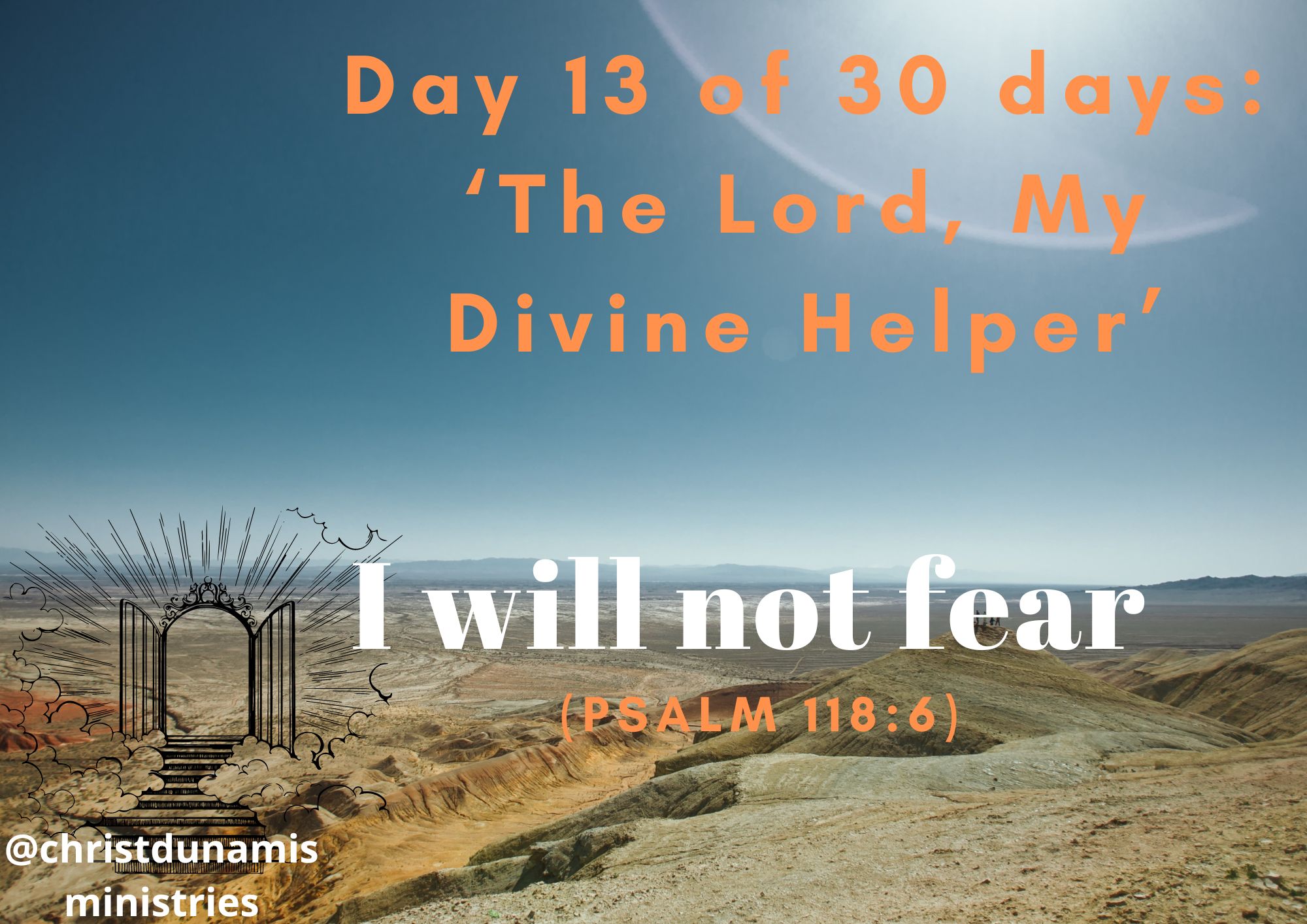 I will not fear