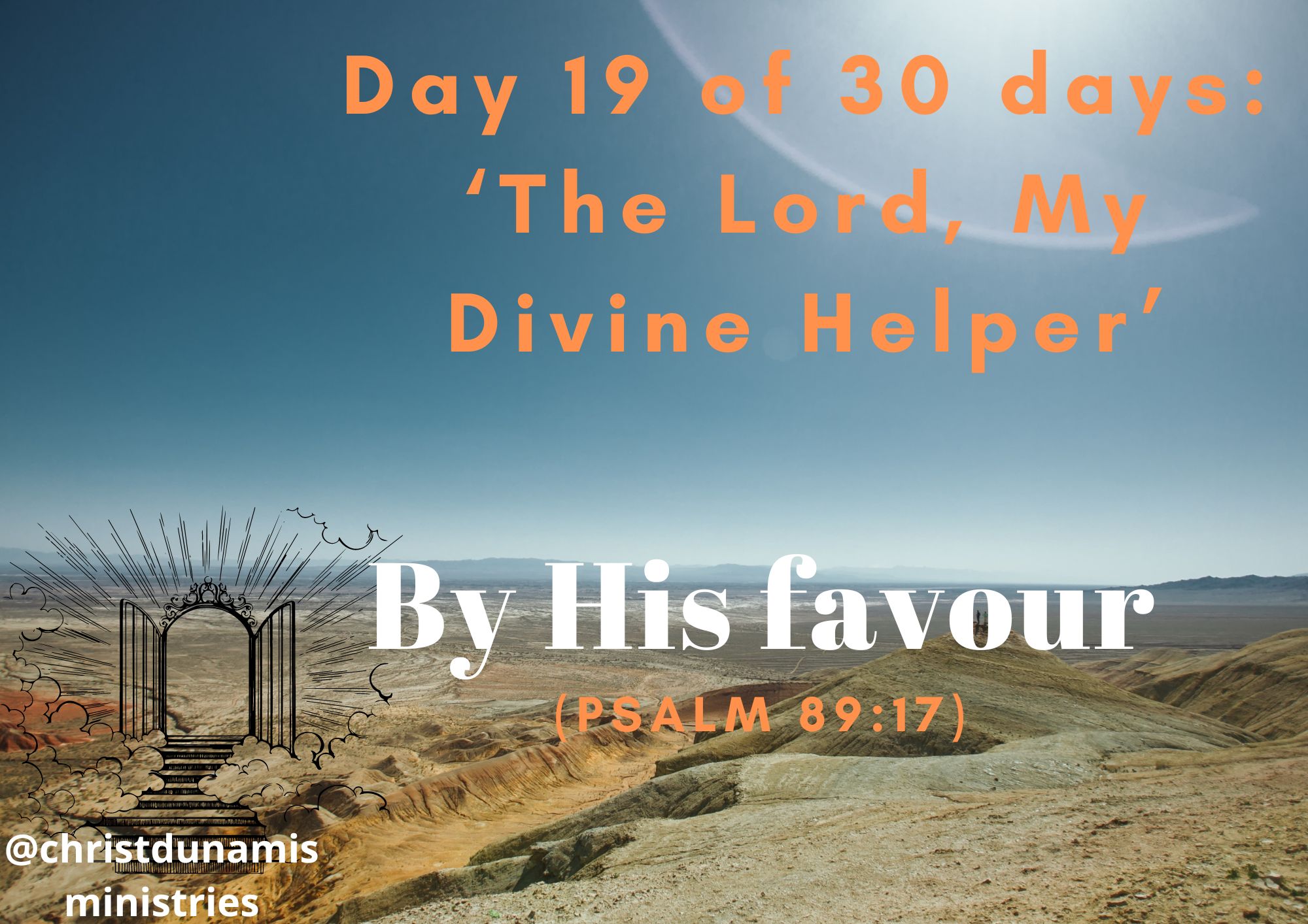 By His favour