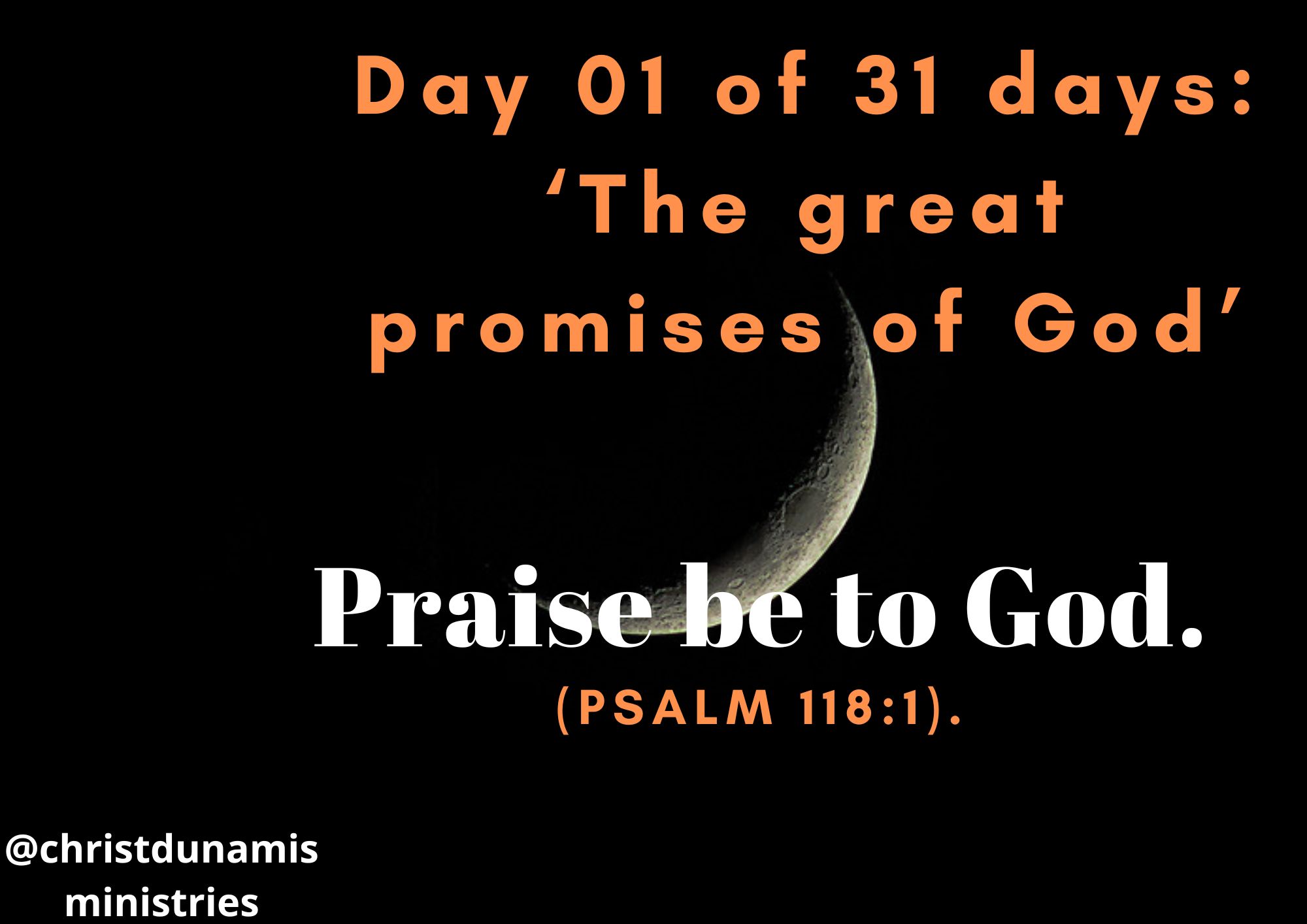 Praise be to God.