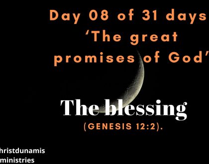 The blessing