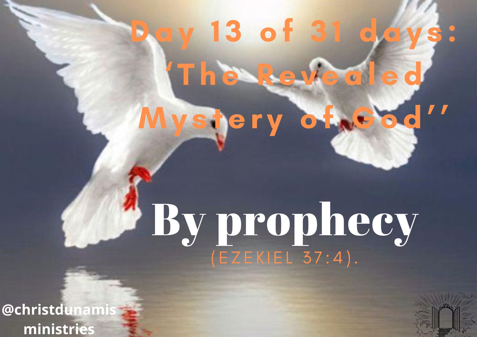By prophecy