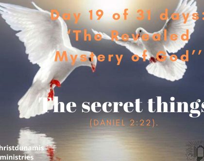 The secret things