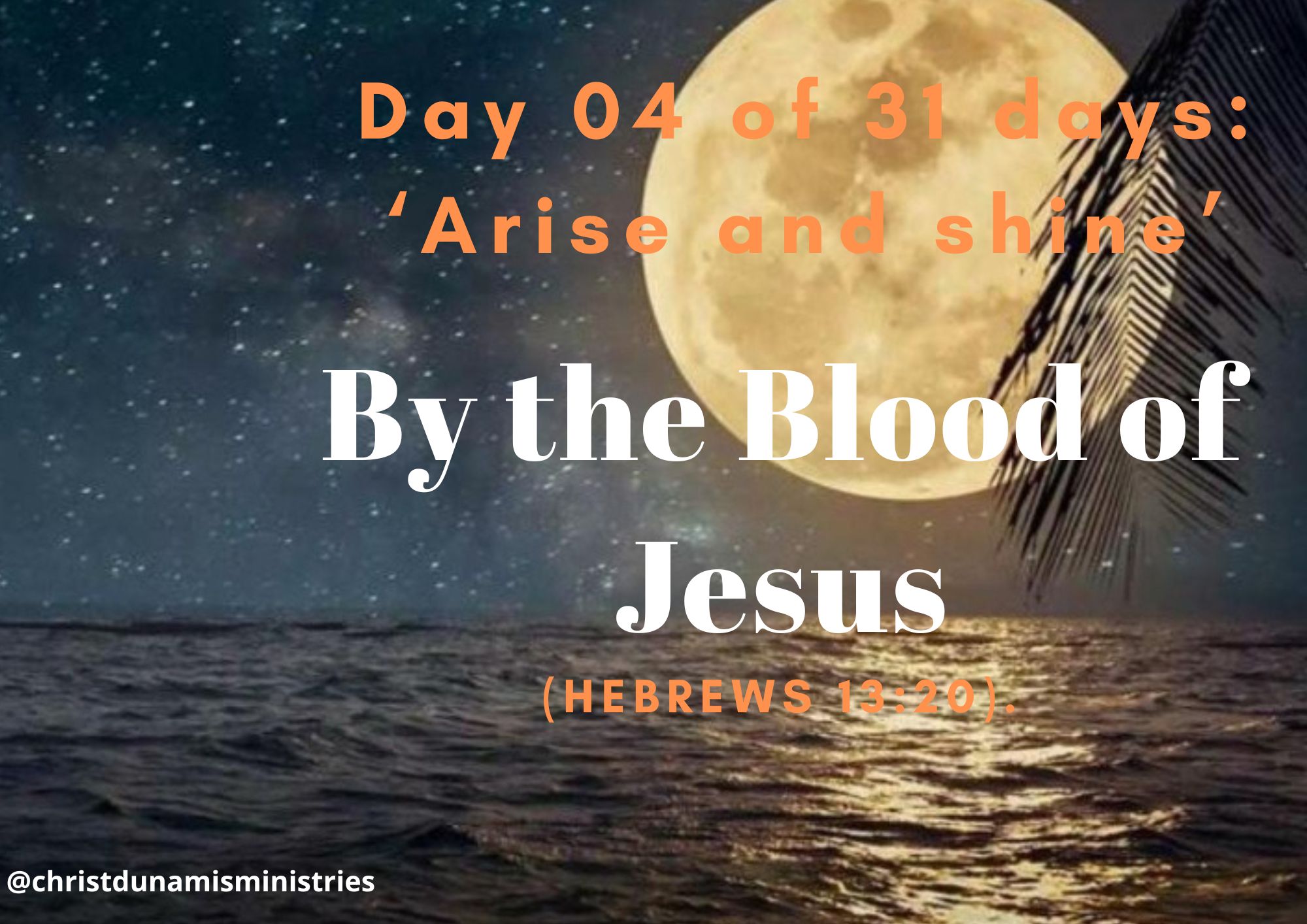 By the Blood of Jesus